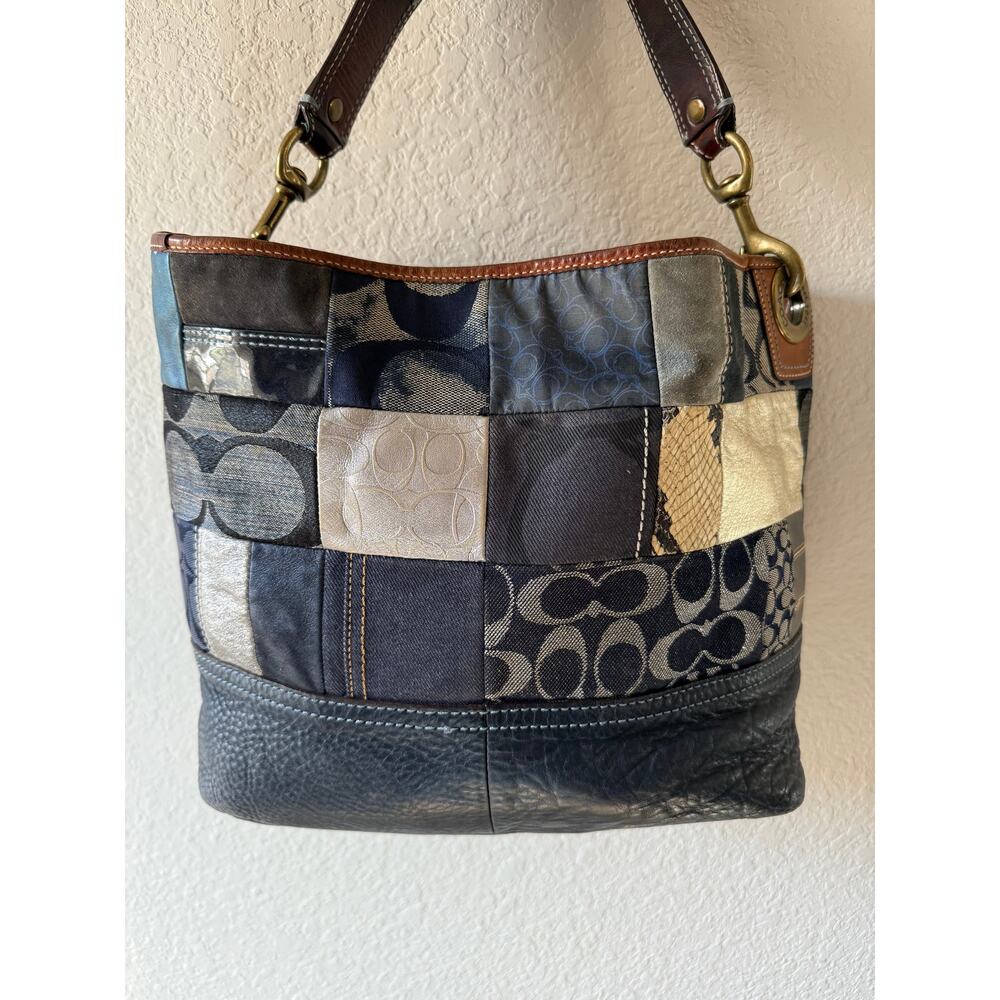 Coach Denim Patchwork - Picture 2 of 12